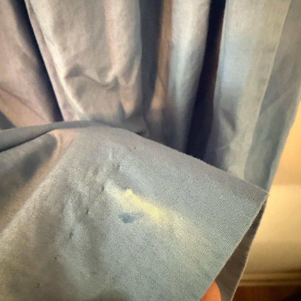 Mom & Me Blue Smocked Crayon Long Sleeve Dress - Picture 5 of 5